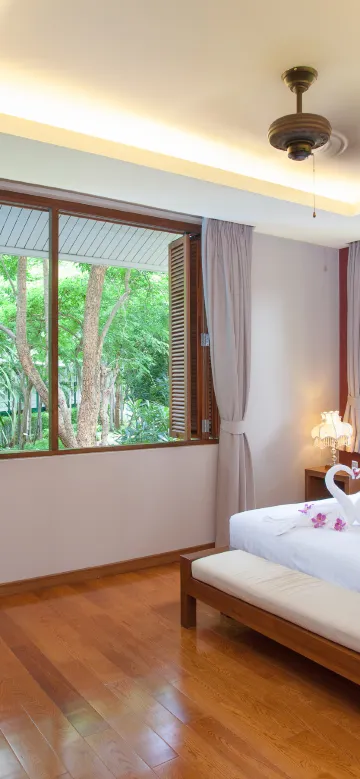 วิลลาแบบสองห้องนอน พร้อมอ่างอาบน้ำ