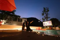 MCS Moon Bay Untitled Hot Spring Private Soup Homestay - ห้องครัว