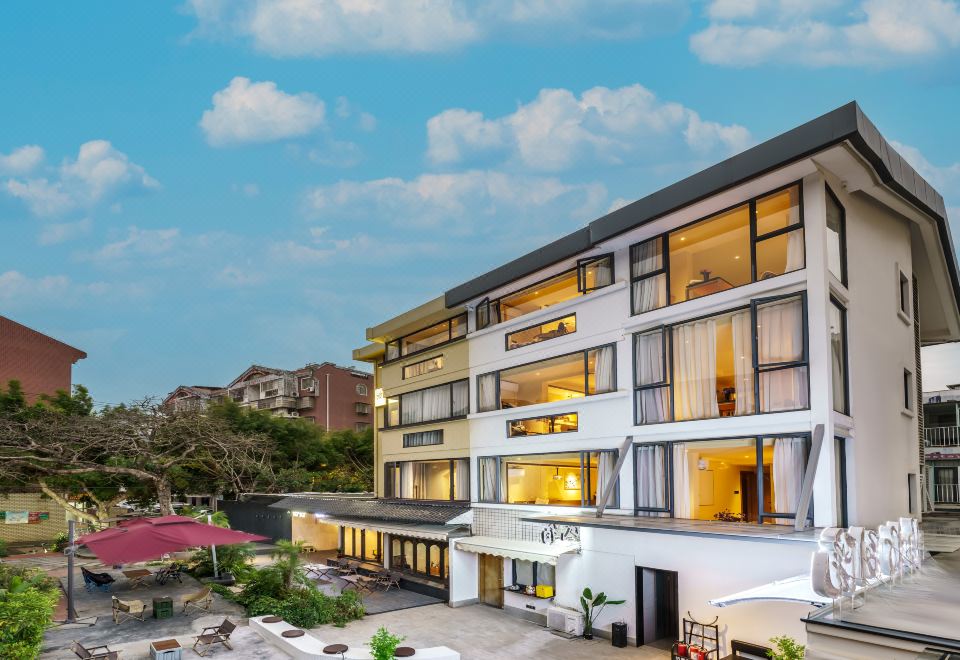 Qiahao Courtyard 내부