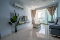 2-bedroom condo with free parking on premises.