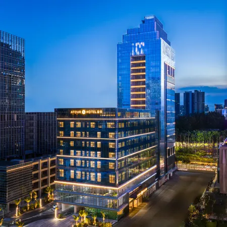 Atour S Hotel, Guangzhou Panyu Chimelong Wanbo Sihai City Отели рядом с достопримечательностью «Панью»