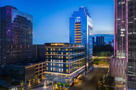 Guangzhou Panyu Changlong Wanbo Atour S Hotel Отели рядом с достопримечательностью «Guangzhou Vocational College of Technology & Business»