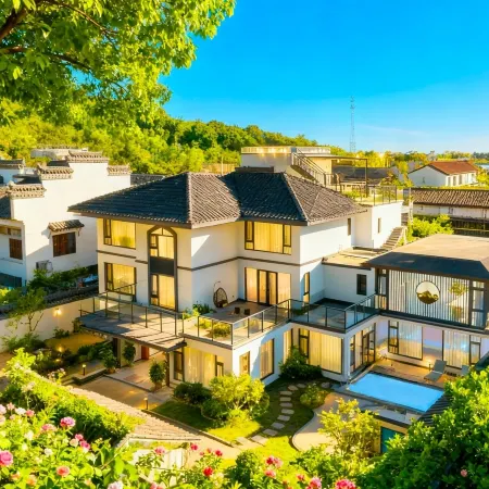 Taihu Qianxi Ju · Hideaway Streamside Secret Realm · Pool Garden Resort Inn