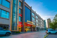 Zhangye Shengjing Hongtu Hotel (Zhangye West Railway Station Dafo Temple) - فطور