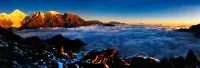 Qiyun Yayuan Garden Homestay (Moxi Town Hailuogou Glacier Forest Park Visitor Center) - Mountain view