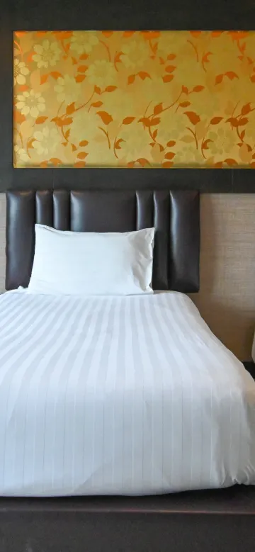 ห้องซูพีเรียร์ เตียงใหญ่ 1 เตียงหรือเตียงเดี่ยว 2 เตียง ไม่มีระเบียง