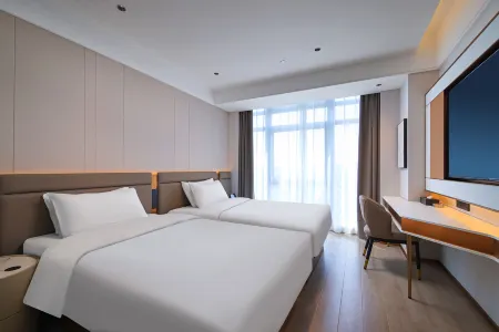 Taoyuan Ji Hotel (Nanjing Zhushanlu Subway Station Longwan Tianjie Branch) Отели рядом с достопримечательностью «Nanjing Institute of Engineering (Jiangning Campus)»