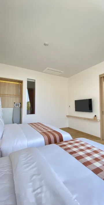 ห้องสวีทเตียงคู่ วิวสวน