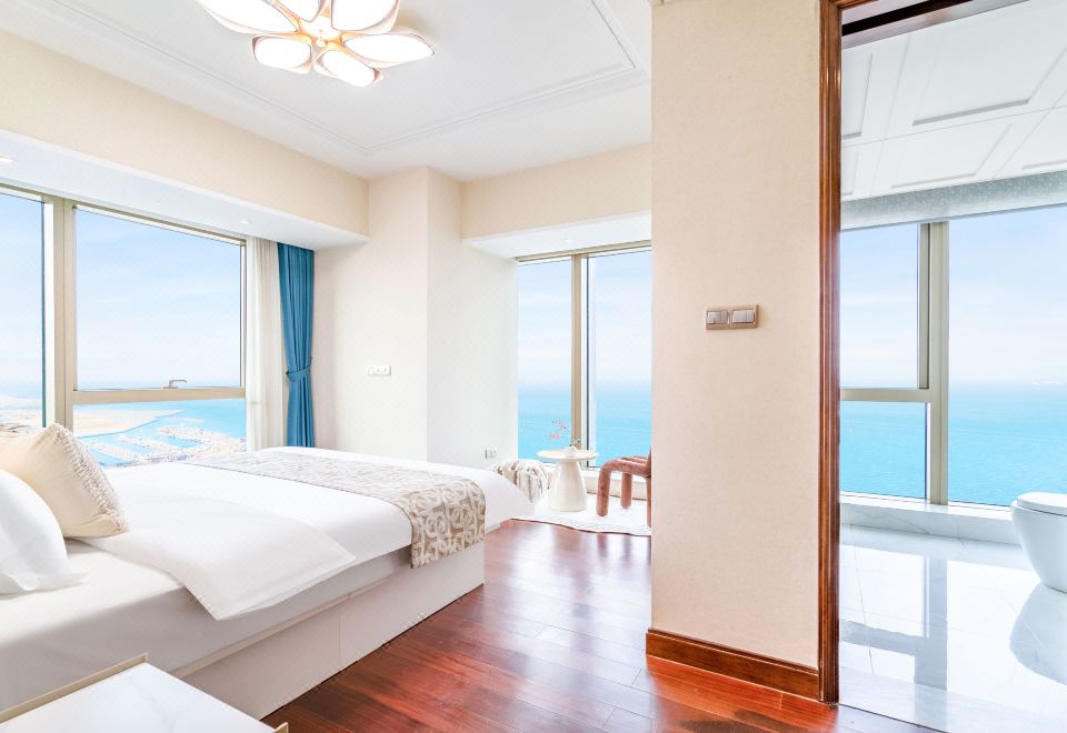 예허 오션뷰 아트 호텔 다롄의 내부 디자인