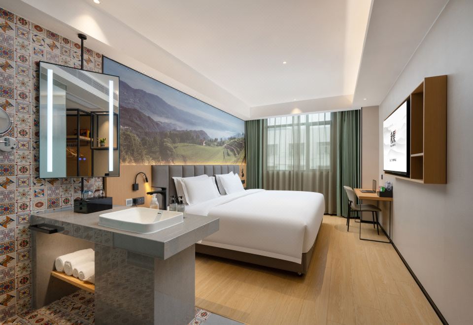 [트루고호틸 호텔 스마트 기기 조작 화면]