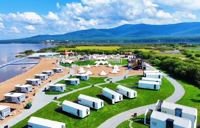 Shell Beach Campsite, Fuyuan Dongji Tourist Area