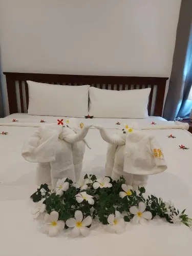 วิลล่ามุมมองสวนสบาย พร้อมระเบียง และวิวสวน（ไม่ระบุประเภทห้อง）