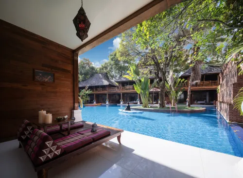 Jinghong Manying Dai Tai Courtyard Villa
