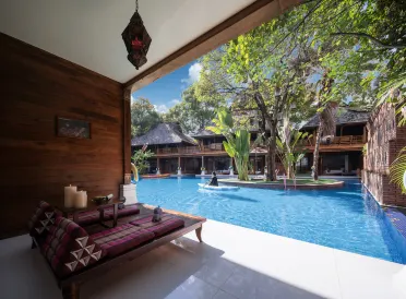 Jinghong Manying Dai Tai Courtyard Villa