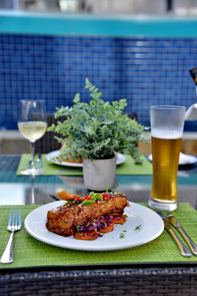 料理 クレスタ グランデ ケープタウンの写真