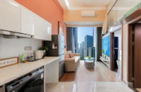 Wheat High-altitude Scenic Full Suite Homestay (Chengdu Jinniu Wanda Plaza) Hotel berhampiran Sport Center， Chengdu Railway Bureau (North to No.5 Courtyard West Alley， Zhanxiqiao)