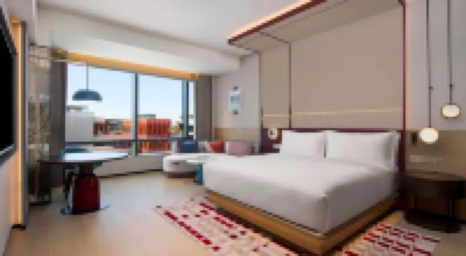 上海繽紛裏希爾頓嘉悅裏酒店 鄰近金山北站的酒店