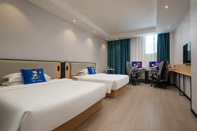 PK E-Sports Hotel (Changde Pedestrian Street) 우링거 주변 호텔