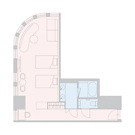 Premium hotel MONday MAIHAMA View 1 Отели рядом с достопримечательностью «Станция Bayside »