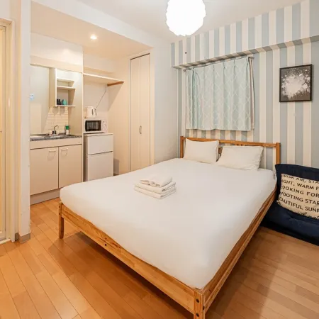 67 Apartment Hotel Asakusa Отели рядом с достопримечательностью «Многофункциональный зал Sumida Riverside»