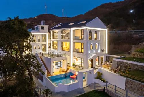 Wujian You'er · Hidden Hill Lawn Manor Villa Between Mountains and Sea