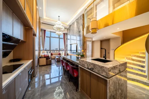 Xiamen Yunhai · Yuxi Duplex Suite Apartment (Cross-Strait Financial Center) - Condos