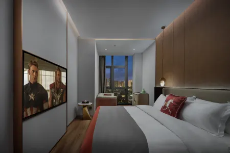 Asiam International Hotel (Chongqing Guanyinqiao Pedestrian Street Times Center Branch) Отели рядом с достопримечательностью «Hong'en Temple Forest Park»