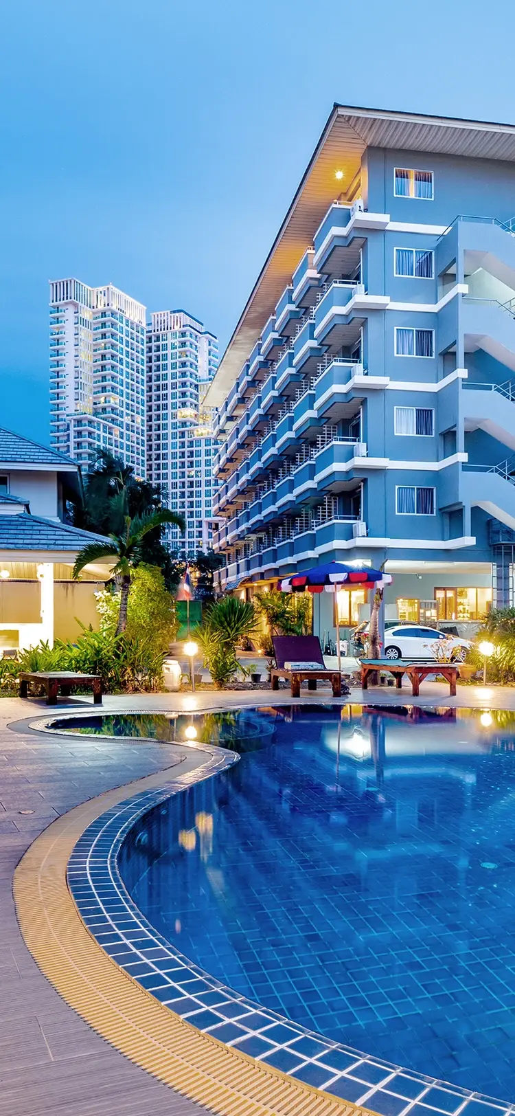 รูปภาพของไทคูนเพลส การ์เด้น | 10 นาทีถึง Walking St. และ 168 Bar | เงียบสงบ ไม่ติดถนน มีระเบียง