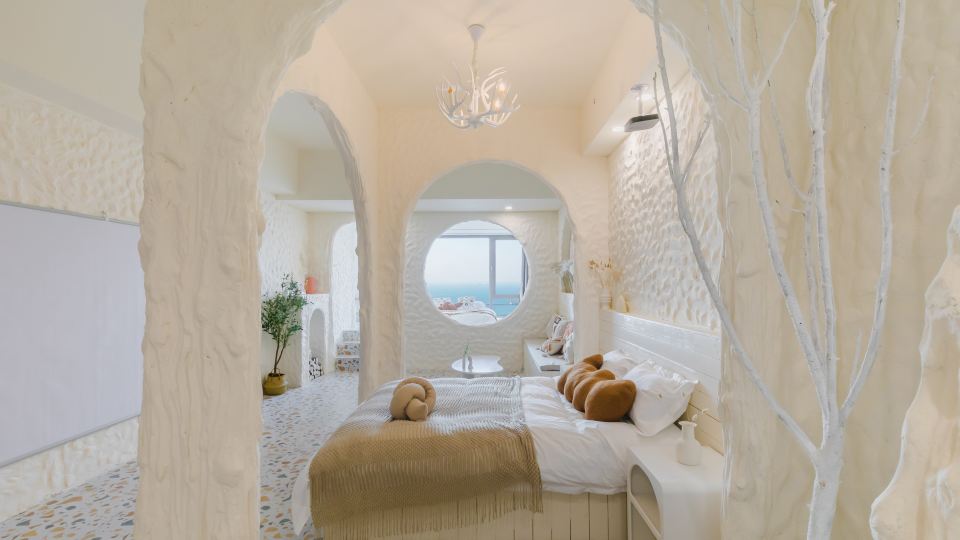Qingdao Railway Station Zhongshan Road Muyunxuanjian Seaview Homestay