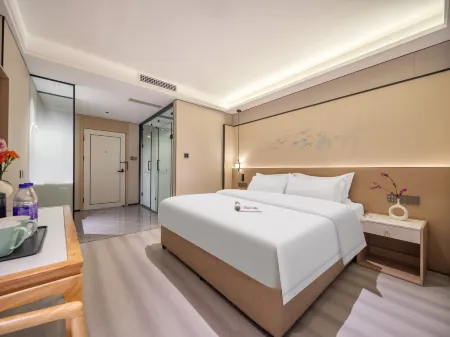 Yunshang Qingju Hotel (Kaifeng Qingming Shangheyuan Xiaosongcheng Branch) Отели рядом с достопримечательностью «Huangsong Daguan Xingkong Keji Art Museum»