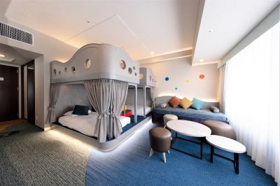 【バンクベッド】 スーペリアルーム(6名利用) ホテル京阪 ユニバーサル・タワーの写真