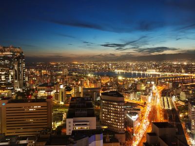 ホテルからの眺望 ホテル阪急インターナショナルの写真