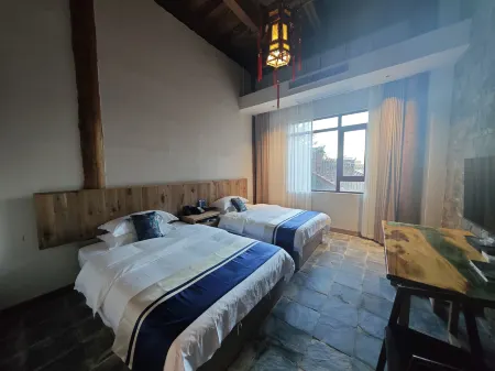 Langxi Dafoshan Yangxingu Homestay Отели в г. Ланси