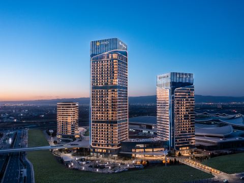 Wanda Jin Xiaohe Xincheng（Xiaohe International Conference and Exhibition Center）