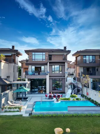 Fogang Happy Valley Parent Child Resort Villa Отели рядом с достопримечательностью «Tangtang Ancient Dwellings»