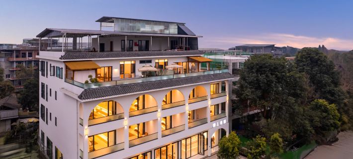 Yunshang Flower Stream, Private Soup Wisdom B&B Hotéis em Dujiangyan