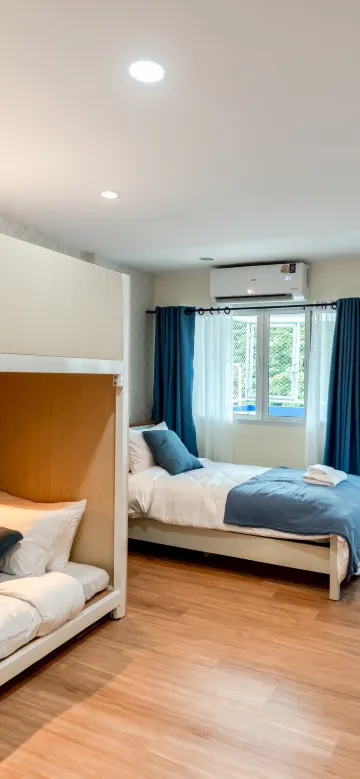 ห้องสำหรับครอบครัว พร้อมระเบียง