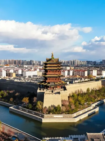 Lao Chenggen Courtyard Homestay (Daiwangfu Store in Datong Ancient City)