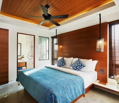  ห้องแวนน์ วิลล่า พร้อมทางเข้าไปสระว่ายน้ำ