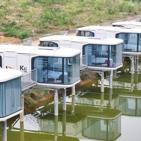 Lesu Space Capsule Homestay · Lake