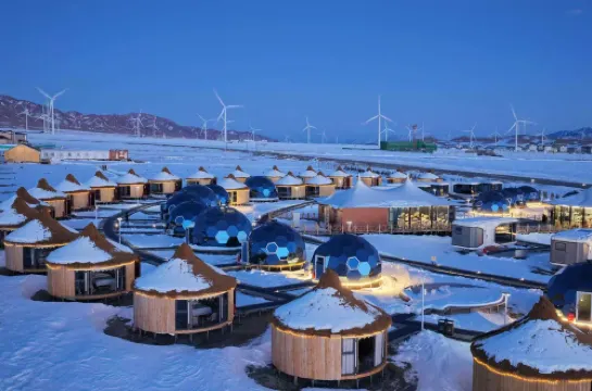 Encountering the Sailimu Lake Campsite Center