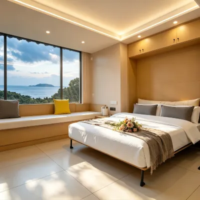 Yihai Time · Komorebi | Longwan Seaview · Boutique Stay (Pujizhen Temple Putuo Mountain Scenic Area) โรงแรมใกล้ป่าไผ่สีม่วง