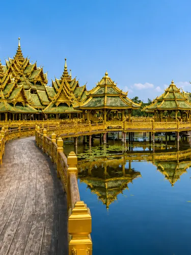 รูปภาพของบ้านเดี่ยว 3 ห้องนอนสำหรับครอบครัว | หมู่บ้านจัดสรรที่มีระบบรักษาความปลอดภัย | สนามบินกรุงเทพฯ