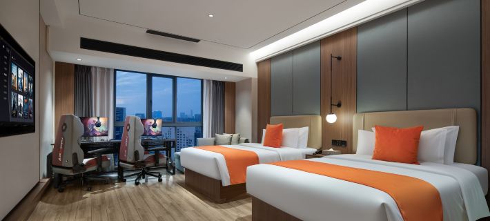 Xingyuetong E-Sports Hotel Ξενοδοχεία στην πόλη Νινγκζιάνγκ