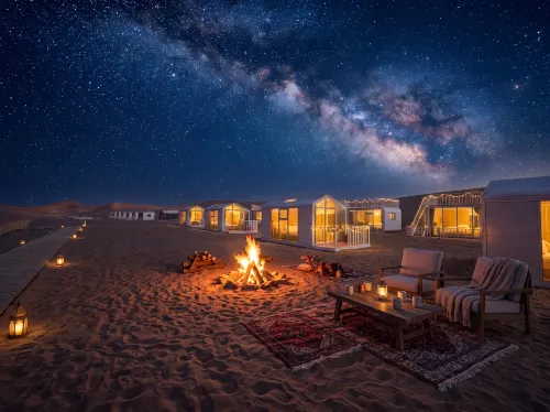 Hourglass · Star Chaser | PURE WHITE Desert Art Stay - Хоумстей