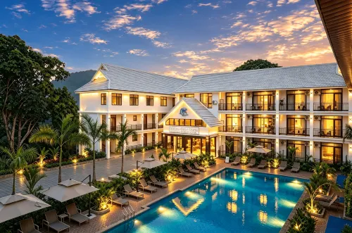 NAMKHAN SCENIC HOTEL (Free pick-up by pre-booking | Shuttle to Night Market & Royal Palace) - New