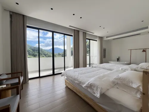 Jiufeng Mountain Hidden Realm, Lechang ｜ Cloud Retreat Lodging - con vistas a la montaña