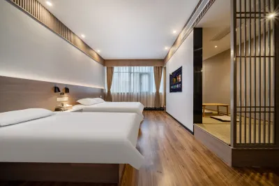Palm Bay Hotel (Suzhou East Ring Road Subway Station) Hoteles en Parque industrial de Suzhou y zona comercial de Jinjihu