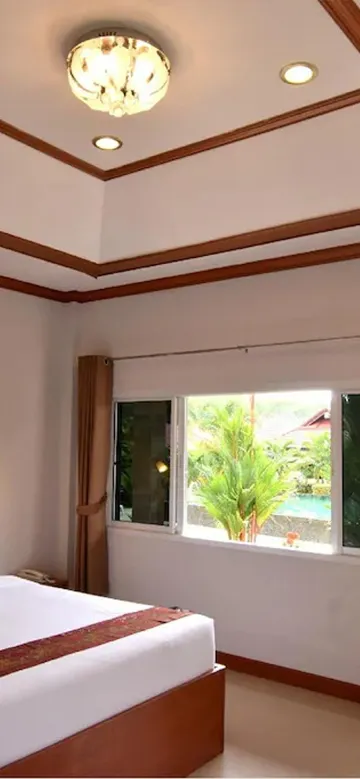 บังกะโลวิวสระว่ายน้ำ(เตียงคิงไซส์)