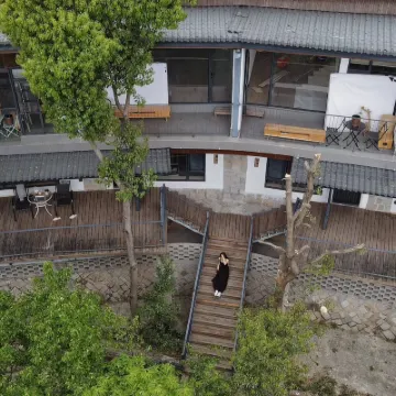 Mingshan Qingyuan Tea Yard  Hotel โรงแรมใกล้ภูเขาคิงหยวน
